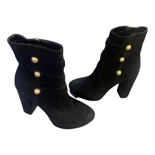 Pre-owned Michael Kors Ankle Boots In Black