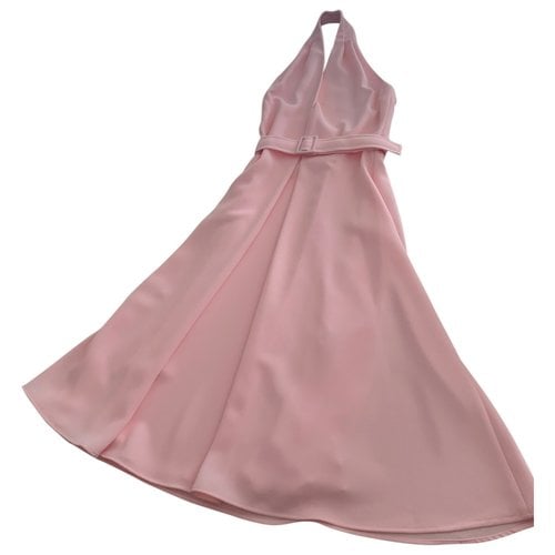 Pre-owned Dolores Promesas Mid-length Dress In Pink