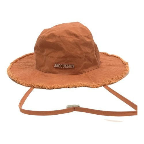 Pre-owned Jacquemus Hat In Orange