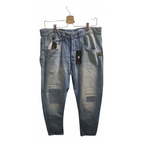 Pre-owned G-star Raw Trousers In Blue