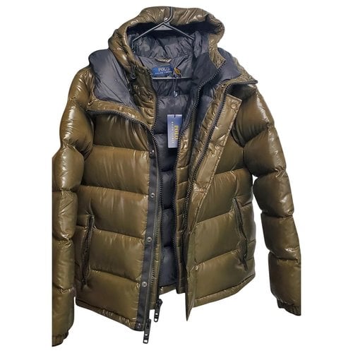 Pre-owned Polo Ralph Lauren Puffer In Green