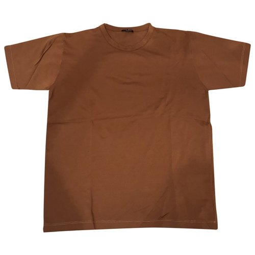 Pre-owned Miu Miu T-shirt In Brown