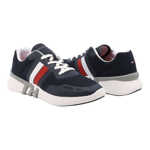 Pre-owned Tommy Hilfiger Trainers In Blue