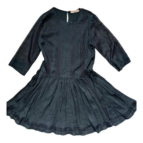 Pre-owned Pnk Mini Dress In Black