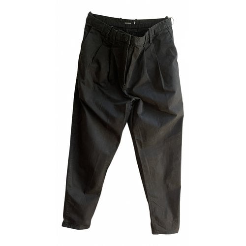 Pre-owned Wood Wood Chino Pants In Black
