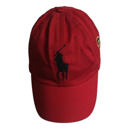 Pre-owned Polo Ralph Lauren Hat In Red