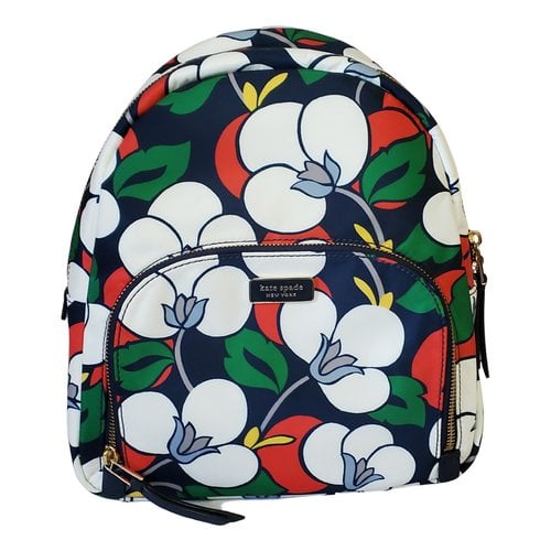 Pre-owned Kate Spade Backpack In Multicolour