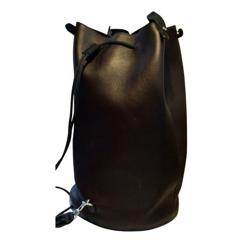 Pre-owned Jil Sander Leather Backpack In Brown