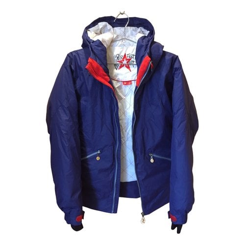 Pre-owned Perfect Moment Puffer In Blue