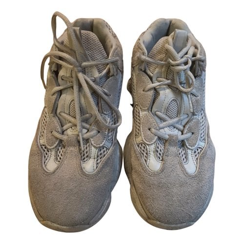 Pre-owned Yeezy X Adidas 500 Trainers In Beige