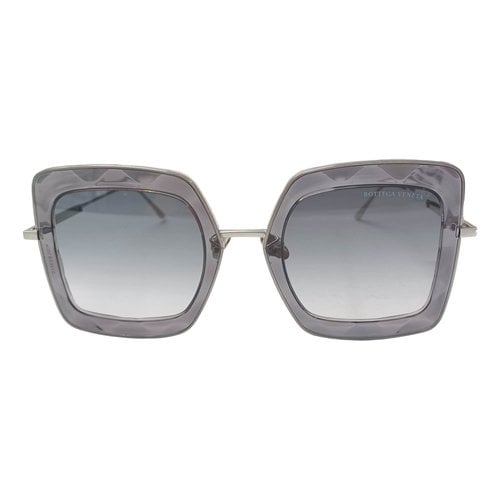 Pre-owned Bottega Veneta Sunglasses In Grey