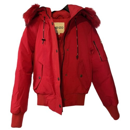 Pre-owned Kenzo Parka In Red