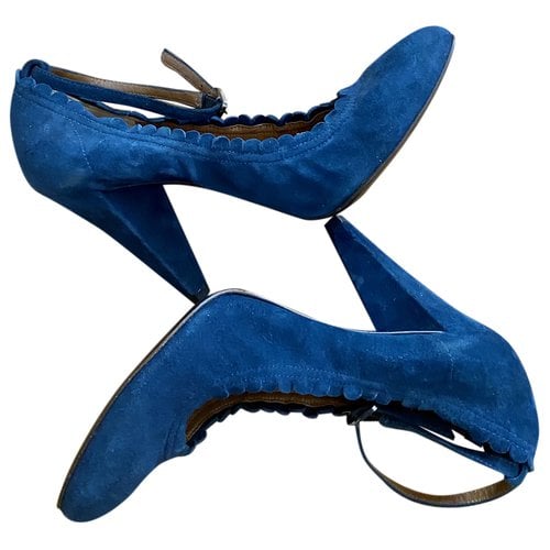 Pre-owned Marc By Marc Jacobs Heels In Blue