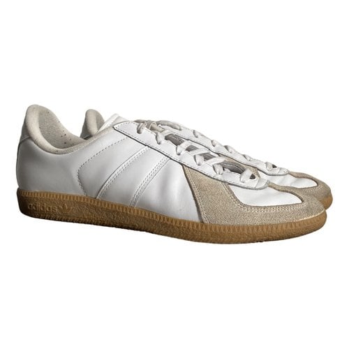 Pre-owned Adidas Originals Leather Flats In White