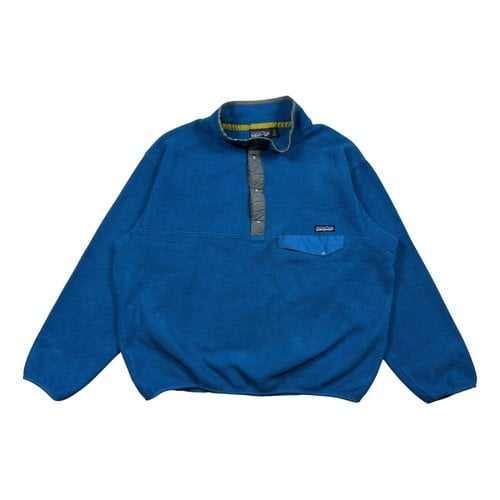 Pre-owned Patagonia Sweatshirt In Blue
