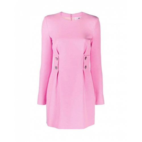 Pre-owned Chiara Ferragni Mini Dress In Pink