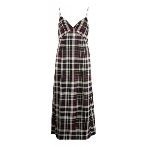 Pre-owned Alice And Olivia Silk Mid-length Dress In Multicolour