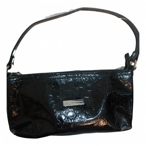 Pre-owned Roberto Verino Patent Leather Handbag In Black