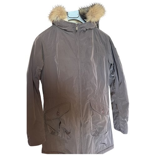 Pre-owned Bomboogie Puffer In Brown