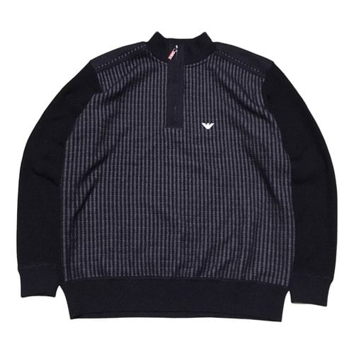 Pre-owned Emporio Armani Sweatshirt In Black