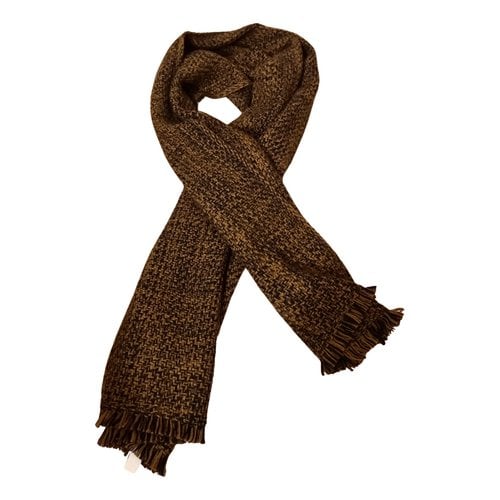 Pre-owned Loro Piana Cashmere Scarf In Brown
