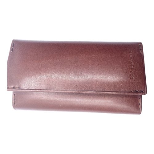 Pre-owned Les Copains Leather Small Bag In Brown