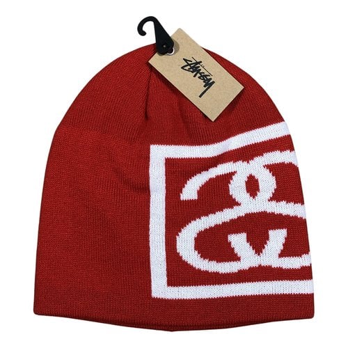 Pre-owned Stussy Hat In Red