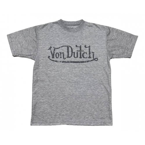 Pre-owned Von Dutch T-shirt In Grey
