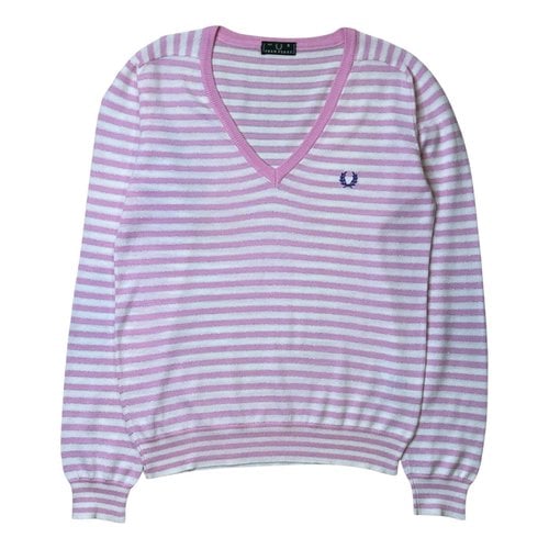 Pre-owned Fred Perry Jumper In Pink