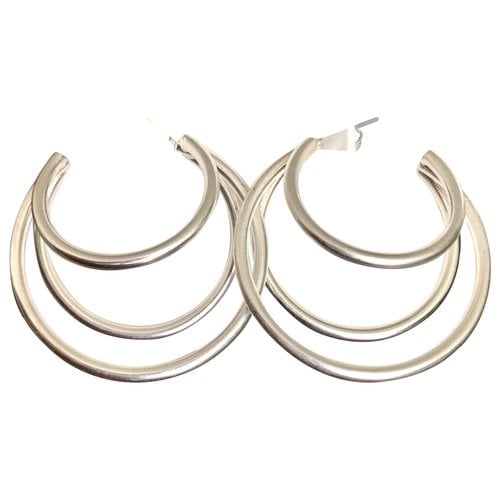 Pre-owned Madewell Earrings In Silver