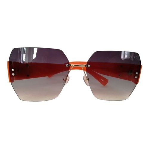 Pre-owned Dior Stellaire 1 Oversized Sunglasses In Multicolour
