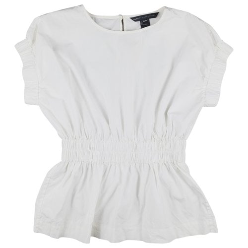 Pre-owned Marc By Marc Jacobs Blouse In White