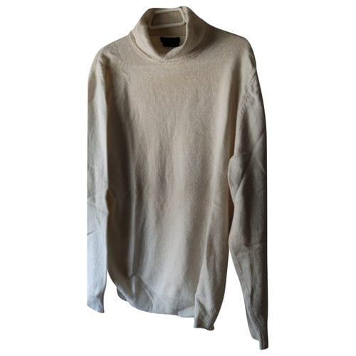 Pre-owned Massimo Dutti Wool Knitwear & Sweatshirt In Camel