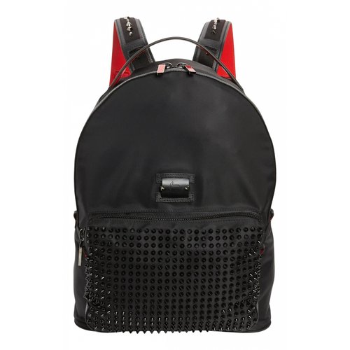Pre-owned Christian Louboutin Backpack In Black