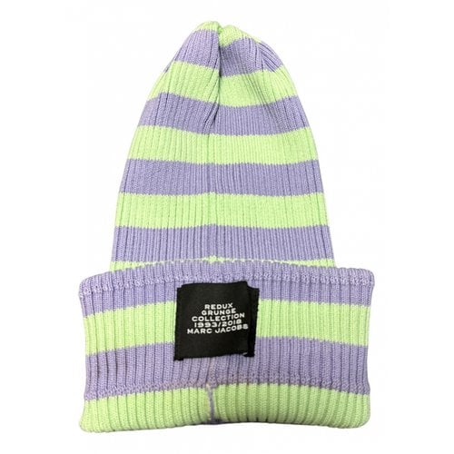 Pre-owned Marc Jacobs Beanie In Green