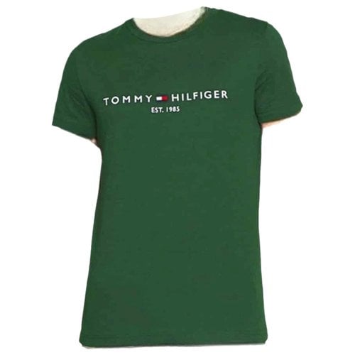 Pre-owned Tommy Hilfiger T-shirt In Green
