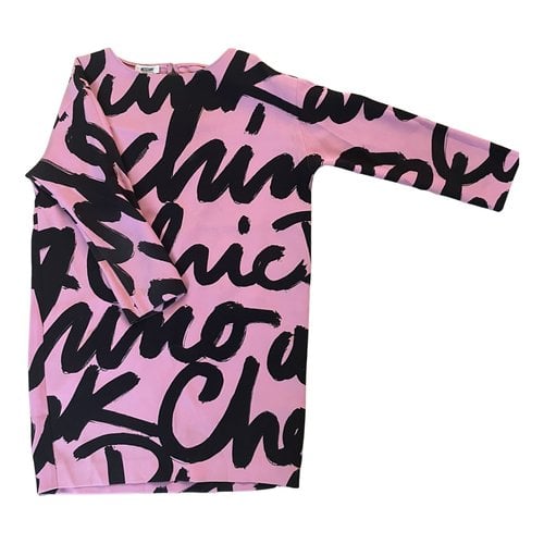 Pre-owned Moschino Cheap And Chic Mini Dress In Pink