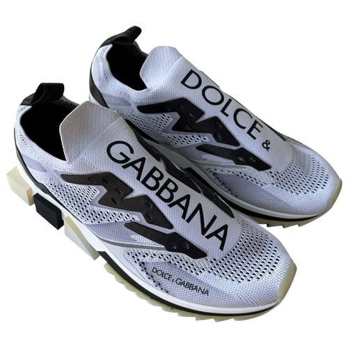Pre-owned Dolce & Gabbana Sorrento Low Trainers In Multicolour