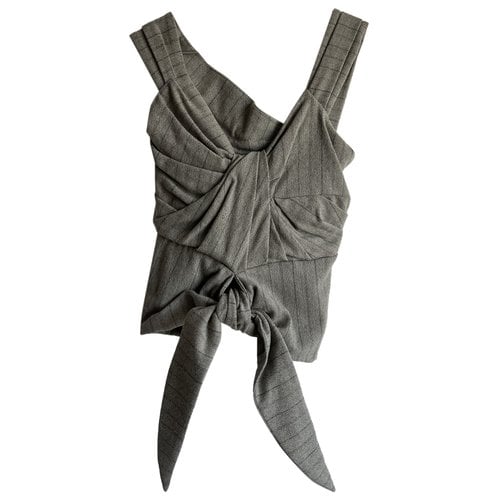 Pre-owned Isabel Marant Wool Vest In Grey