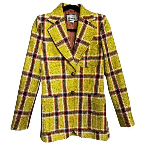 Pre-owned Gucci Blazer In Yellow