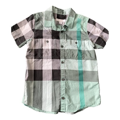 Pre-owned Burberry Kids' Shirt In Multicolour