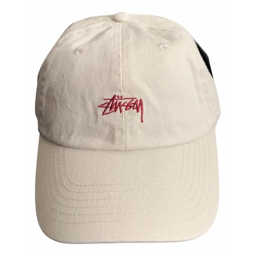 Pre-owned Stussy Hat In White