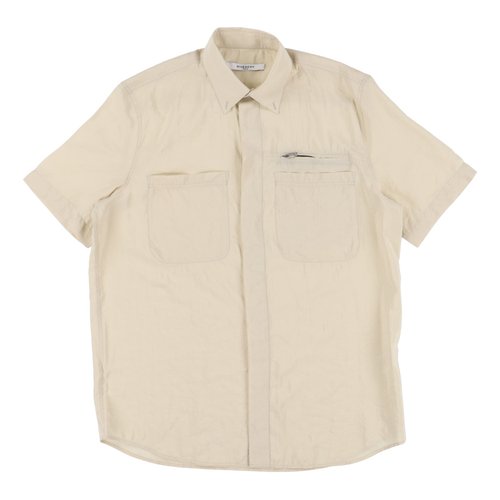 Pre-owned Givenchy Silk Shirt In Beige