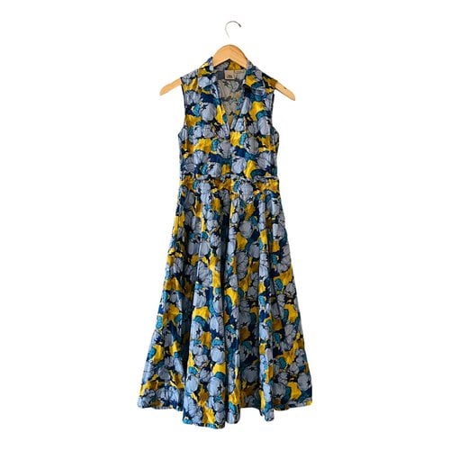 Pre-owned Pinko Mid-length Dress In Multicolour