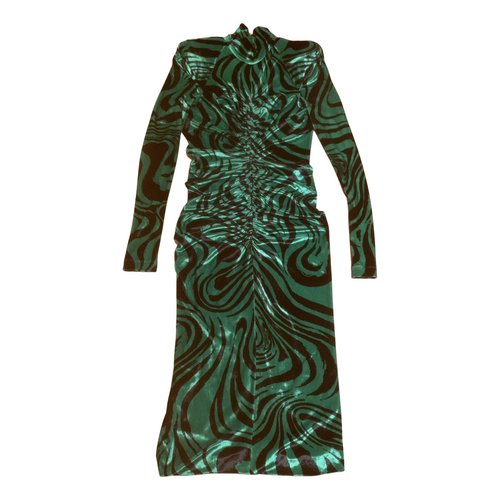 Pre-owned Philosophy Di Lorenzo Serafini Mid-length Dress In Green