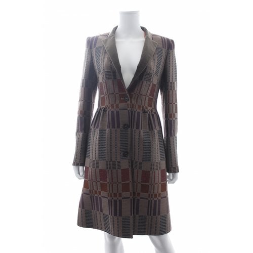 Pre-owned Etro Wool Coat In Other