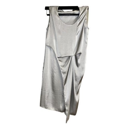 Pre-owned Allsaints Mini Dress In Metallic