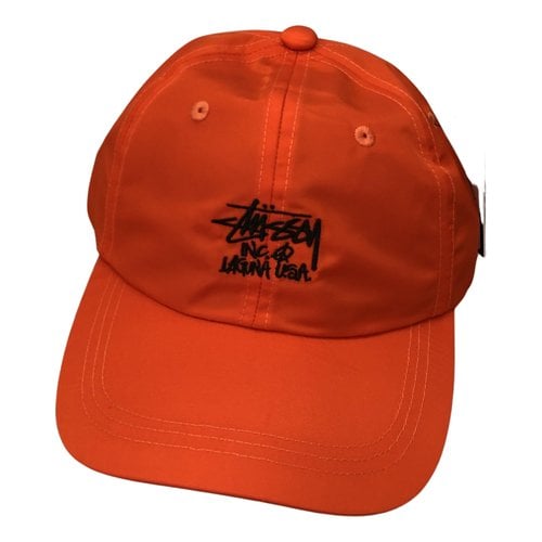 Pre-owned Stussy Hat In Orange