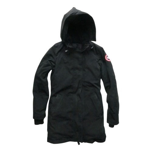 Pre-owned Canada Goose Rossclair Parka In Black