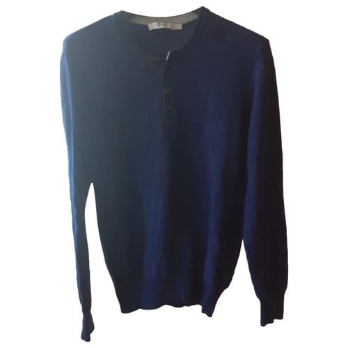 Pre-owned 7 For All Mankind Cashmere Jumper In Blue